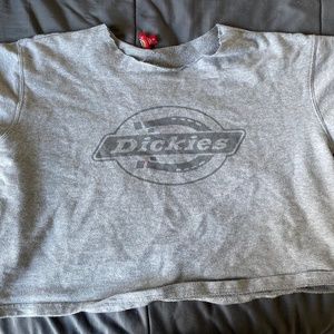 dickies crop top tee